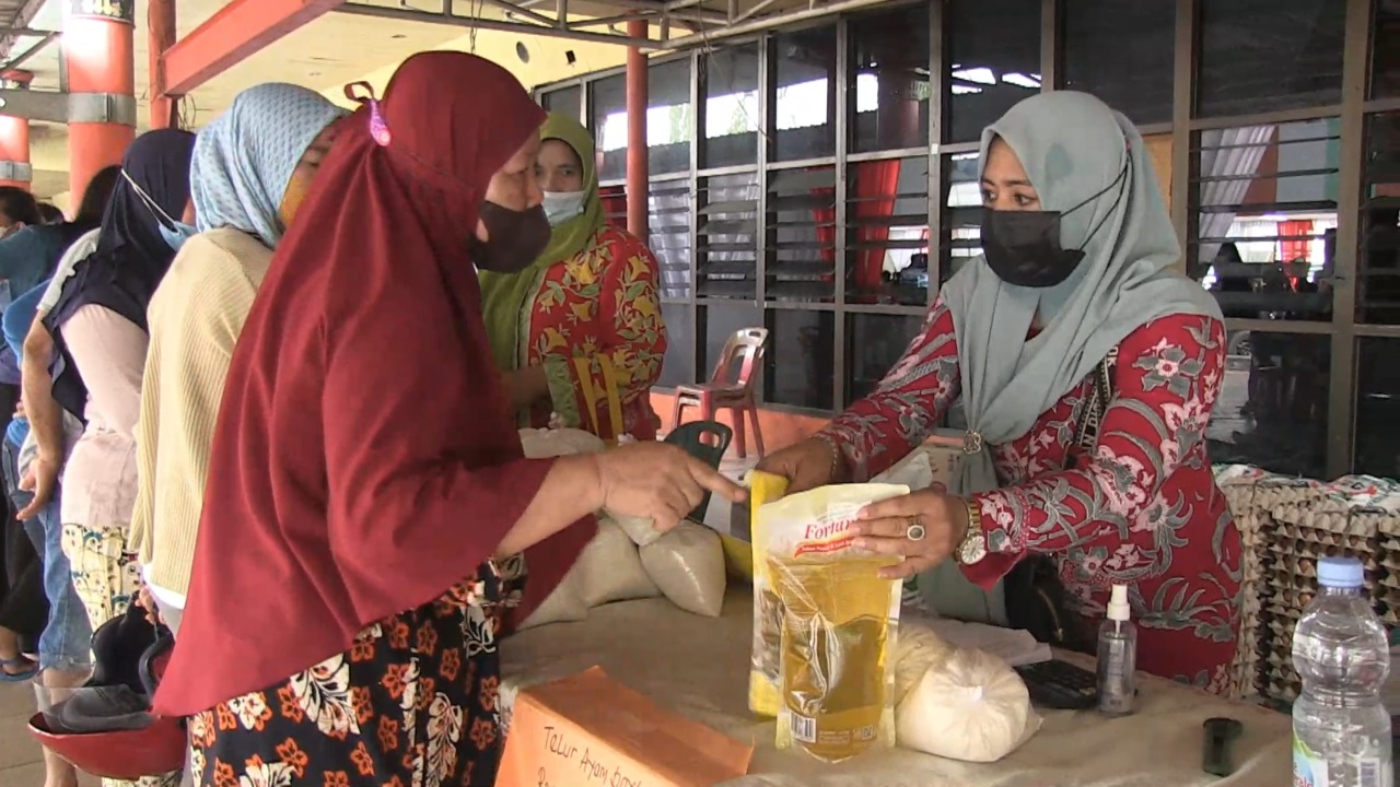 Bantu Ringankan Beban Masyarakat di Masa Pandemi, Pemko Medan Buka Pasar Murah