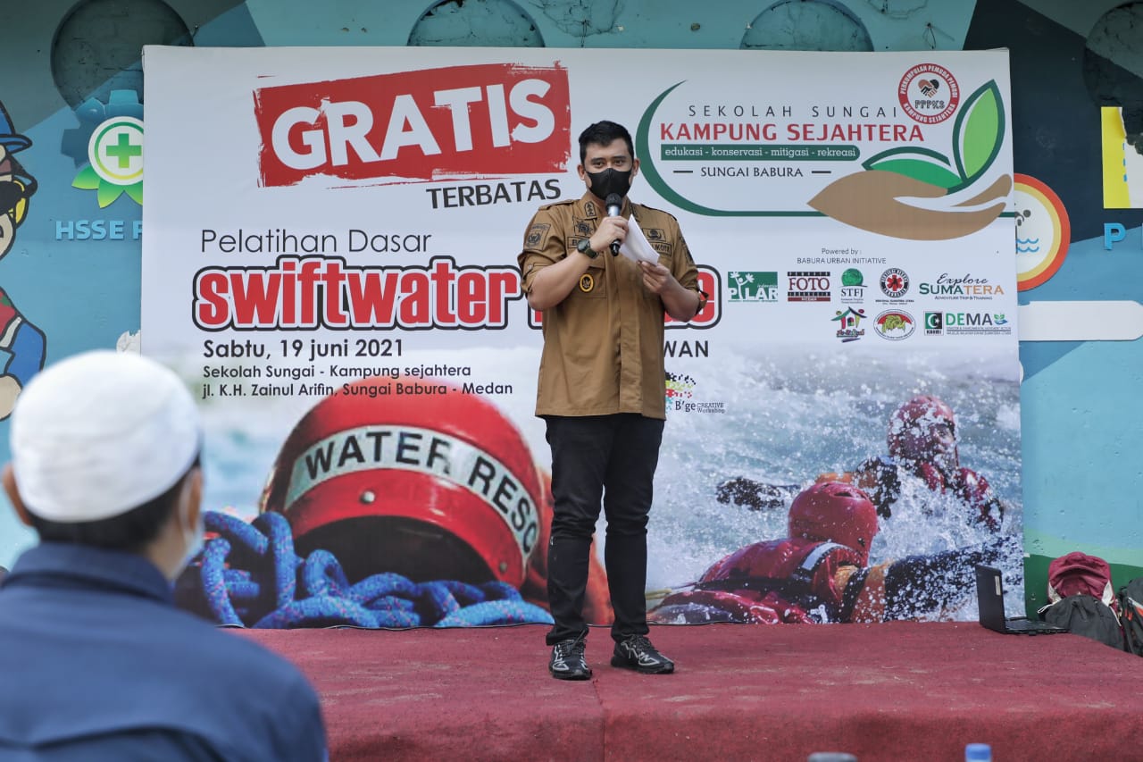 Bobby Nasution Ingin Jadikan Sungai Halaman Depan Sehingga Lahir Potensi Wisata Bernilai Heritage