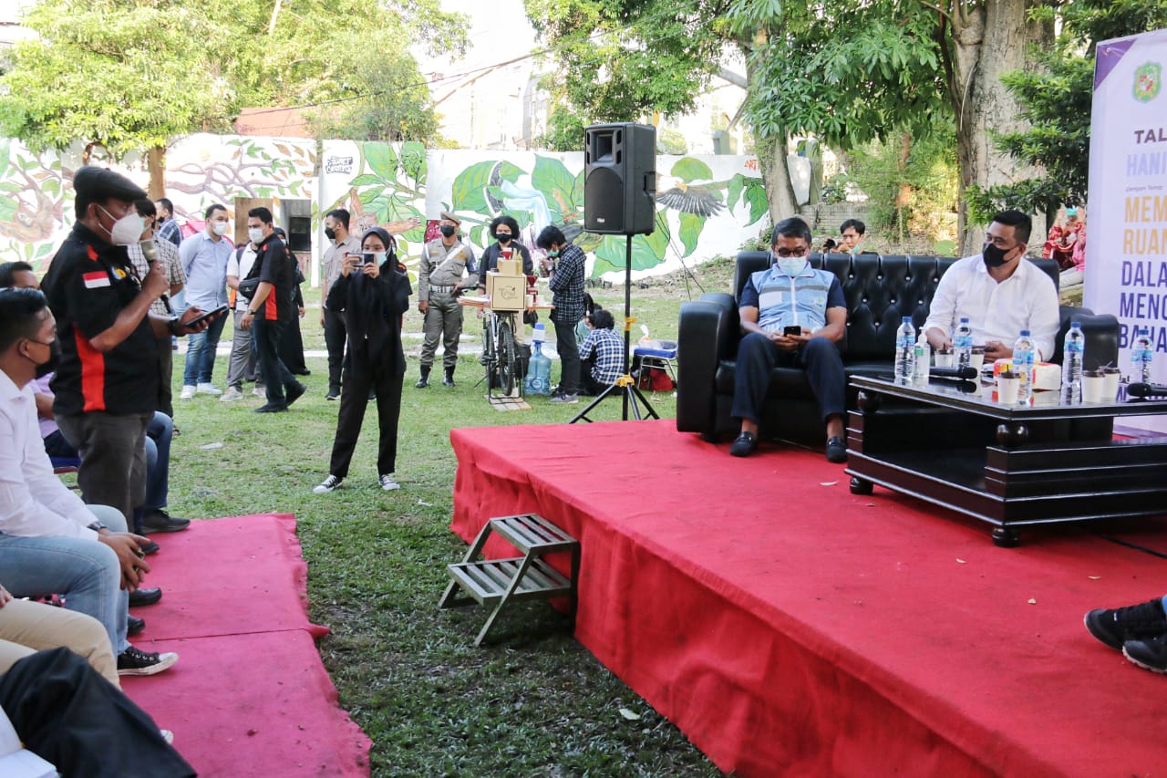 Cegah Penyalahgunaan Narkoba Dikalangan Pemuda, Wali Kota Medan Siapkan Fasilitas Untuk Kreatifitas Pemuda