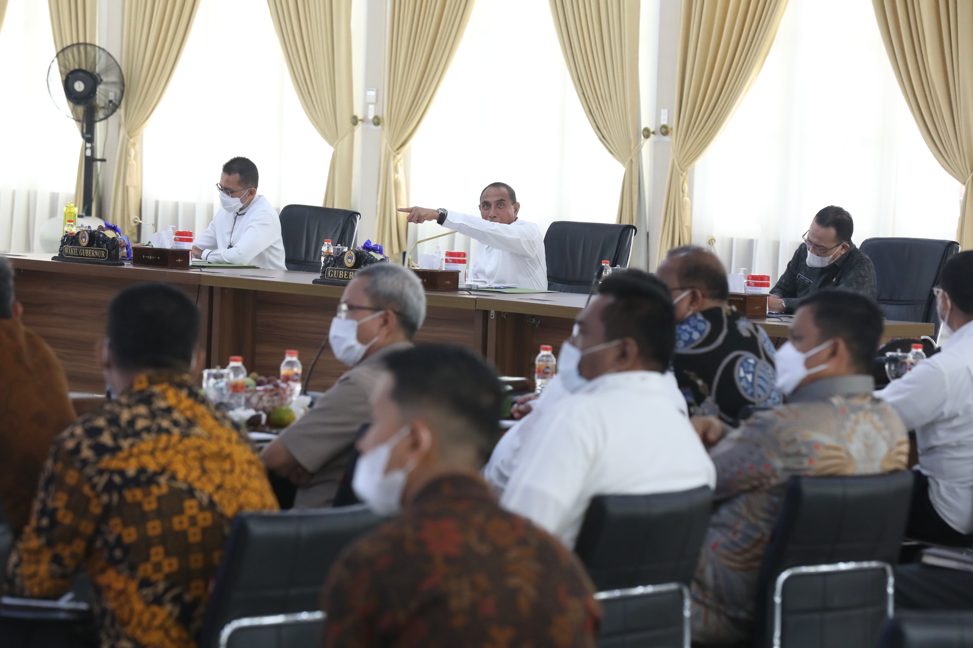 Evaluasi Usai Kunjungan Kerja Gubernur ke Daerah,  Ingatkan Edy Rahmayadi  Pentingnya Pembangunan Daerah