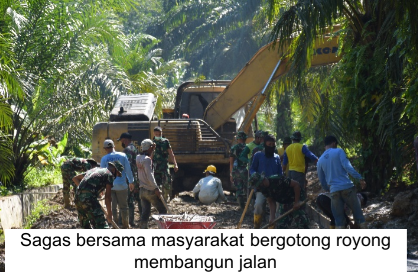 WAJAH BARU DESA MABAR, BERKAH TMMD 111