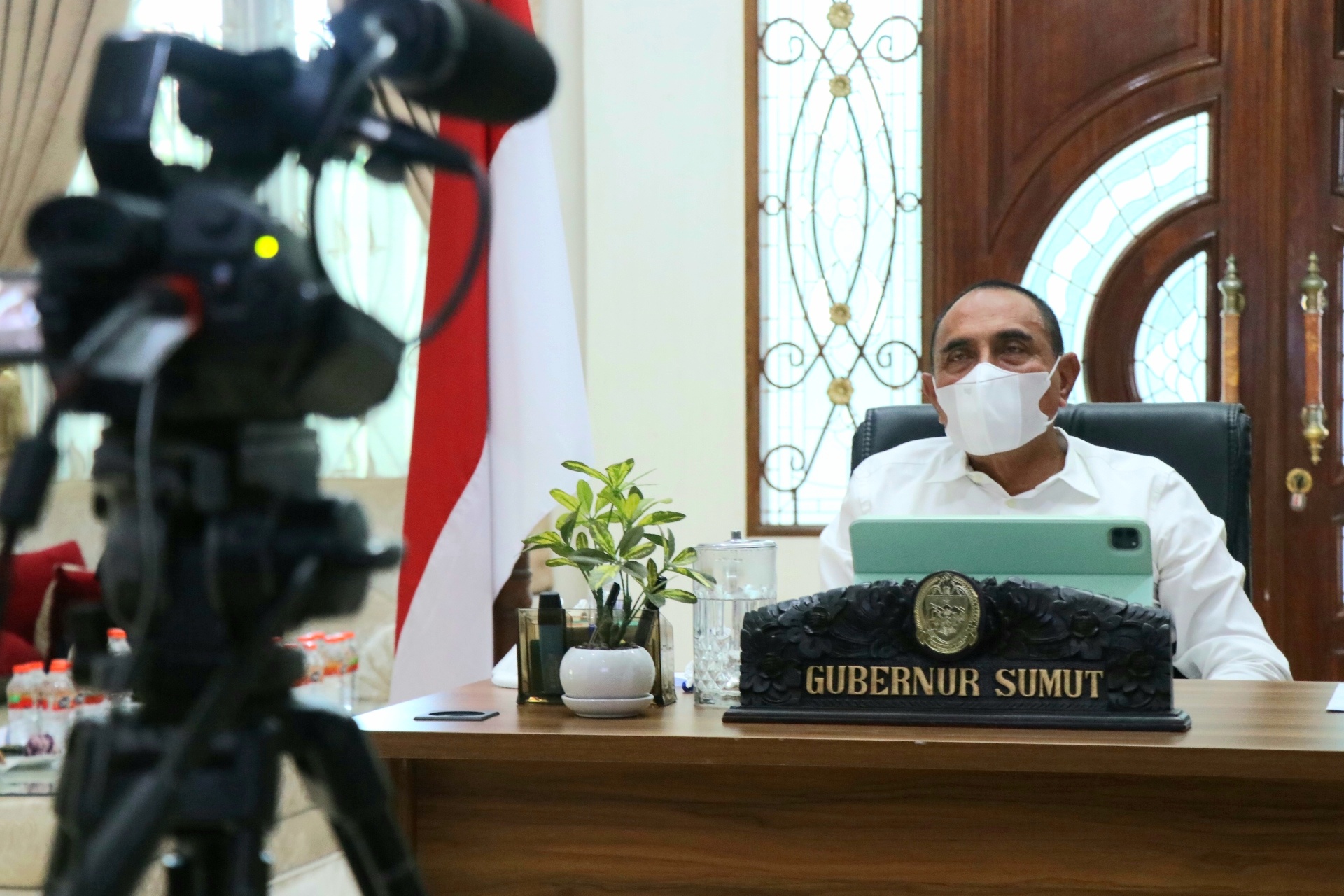 Gubernur Edy Rahmayadi meledak  Varian Delta Terdeteksi di Sumut