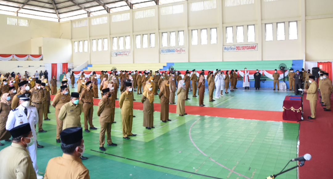 Bupati H Ashari Tambunan Lantik 175 Pejabat, Ini Nama-namanya