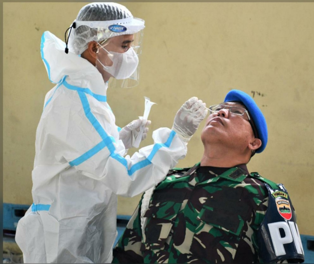 Kodam I/BB; Pagi Ini Kita Lagi SWAB Antigen di Mapomdam