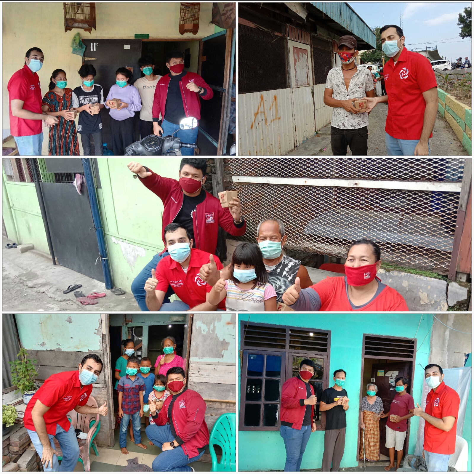 PSI Medan Barat Gelar Solidaritas Ditengah Pandemi, Bagikan Rice Box Kepada Masyarakat