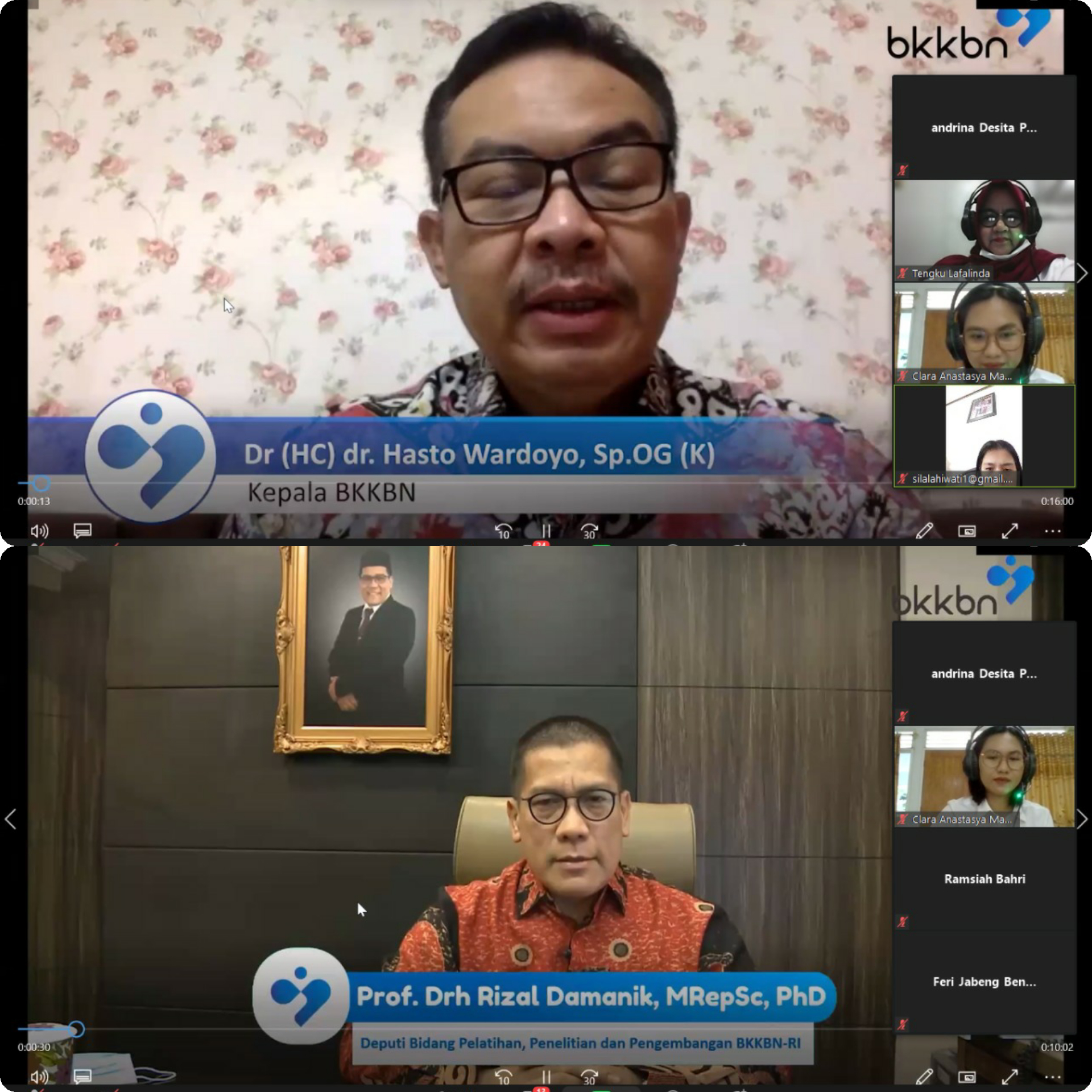 BKKBN Sumut Gelar Webinar 100 Profesor Bicara Stunting Tingkat Provinsi Sumut