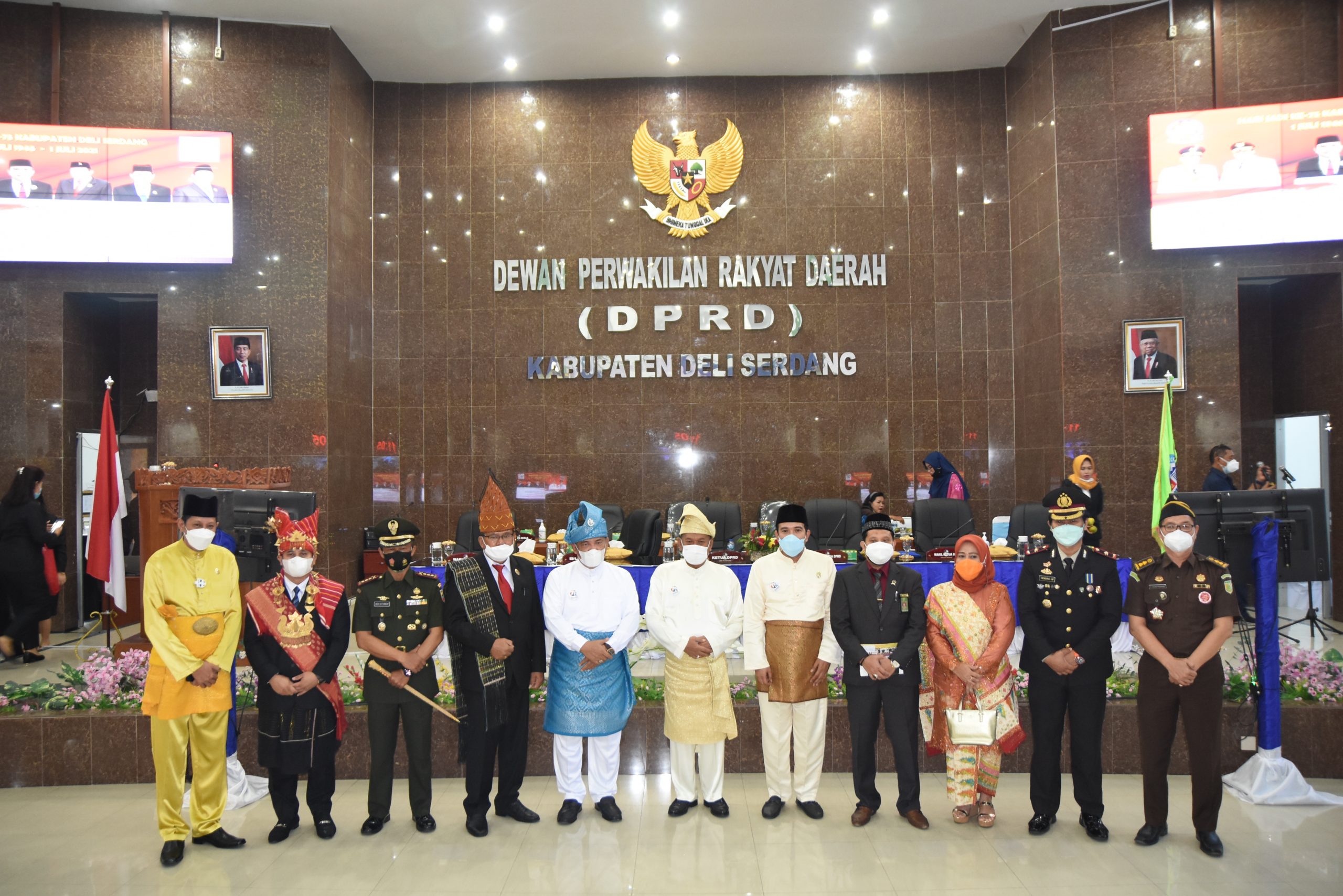 DPRD Gelar Sidang Paripurna Istimewa HUT Deli Serdang Ke 75