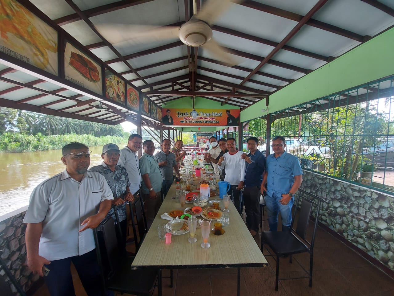 Calon Ketua PWI Sumut Farianda bersilaturahmi ke Labura