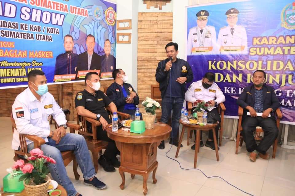 Road Show Karang Taruna Sumut, Dedi Dermawan : Menggali Potensi SDA Melalui Pemuda Unggul Trampil