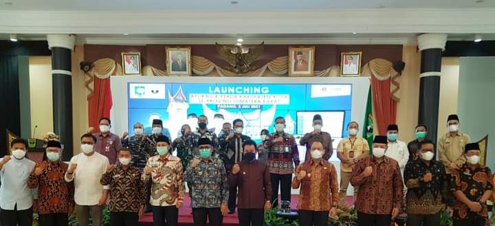 Wako Solok  Hadiri Launching e-Perda Kabupaten/Kota se-Sumbar