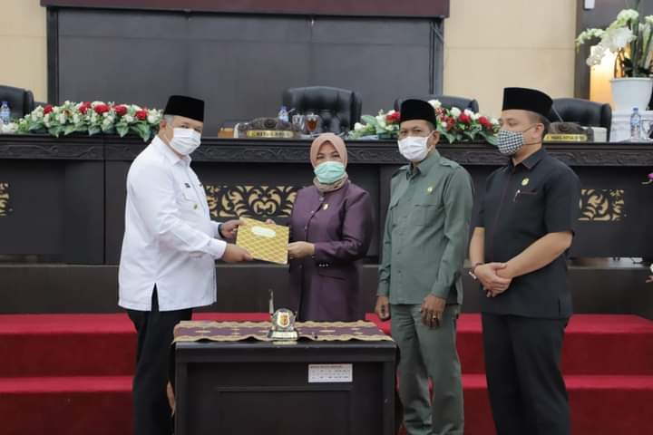 DPRD Solok Setujui Ranperda Pertanggungjawaban APBD  Tahun 2020