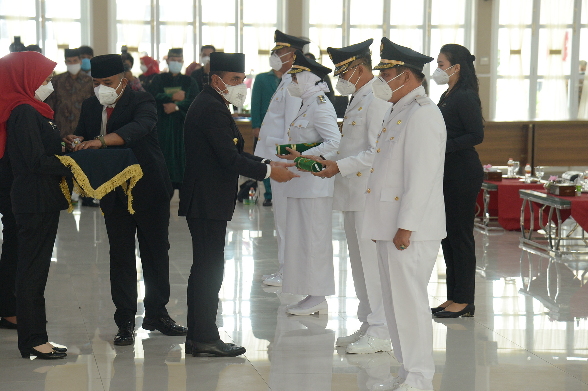 Gubsu Edy Rahmayadi Lantik Edimin-Ahmad Fadly, Segera Selesaikan Permasalahan Daerah