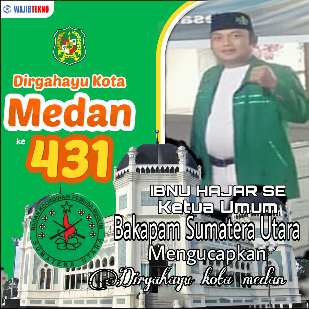Jelang HUT ke 21, Ibnu Hajar : Bapokam Sumut Gelar Berbagai Kegiatan Sosial