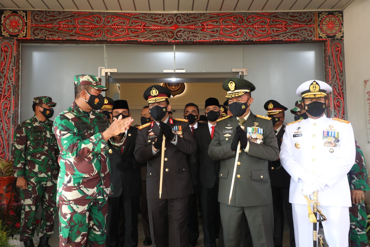 Pangdam I/BB; Dirgahayu Kepolisian Republik Indonesia Yang Ke-75