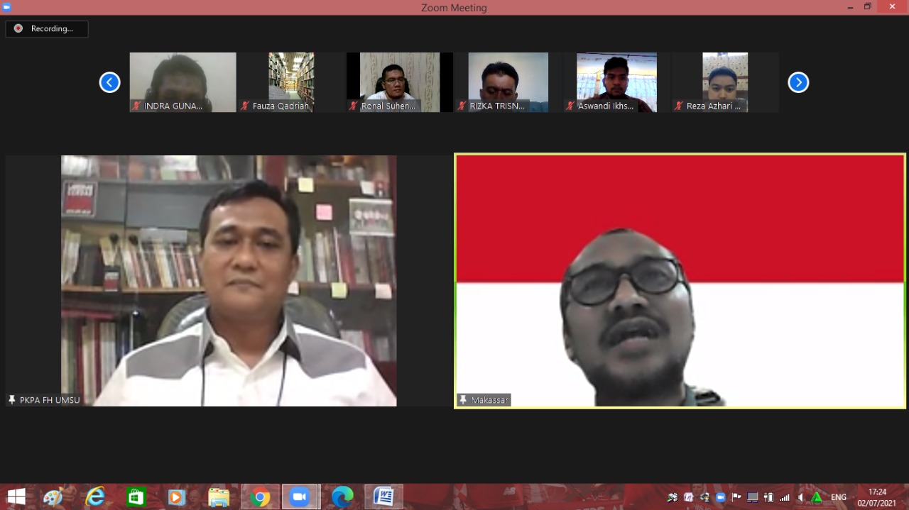 Abraham SamadÂ : Pentingnya EtikaÂ dan Integritas Bagi Advokat  Â 