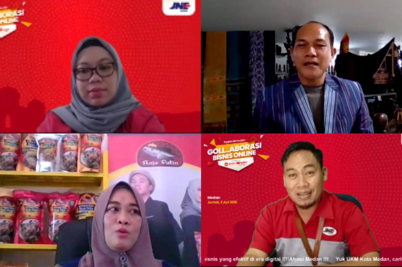 JNE Dorong UKM Medan Bangkit di Era Pandemi dengan Inovasi dan Transformasi Digital