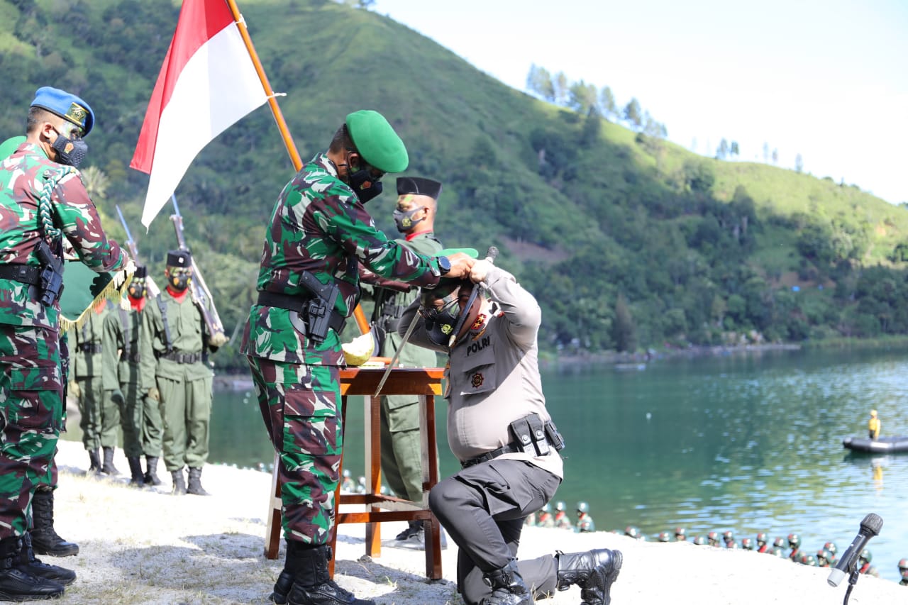 Terima Pembaretan sebagai warga kehormatan Kodam I/BB, Kapoldasu : Saya Bangga