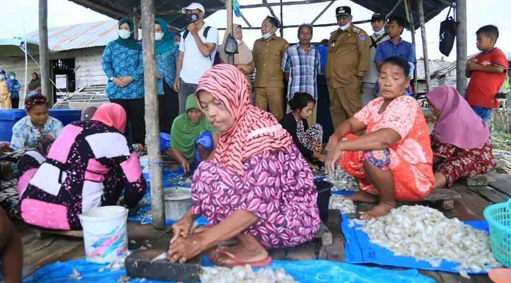 Bupati Labuhanbatu Tetapkan 3 Desa di Kec. Panai Hilir Sebagai Kawasan Kampung Nelayan Maju.