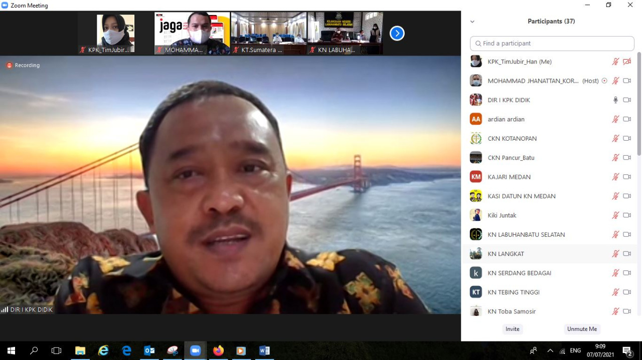Selamatkan Aset dan Penerimaan Negara, KPK Rakor dengan Kejati dan Kejari Se-Sumut