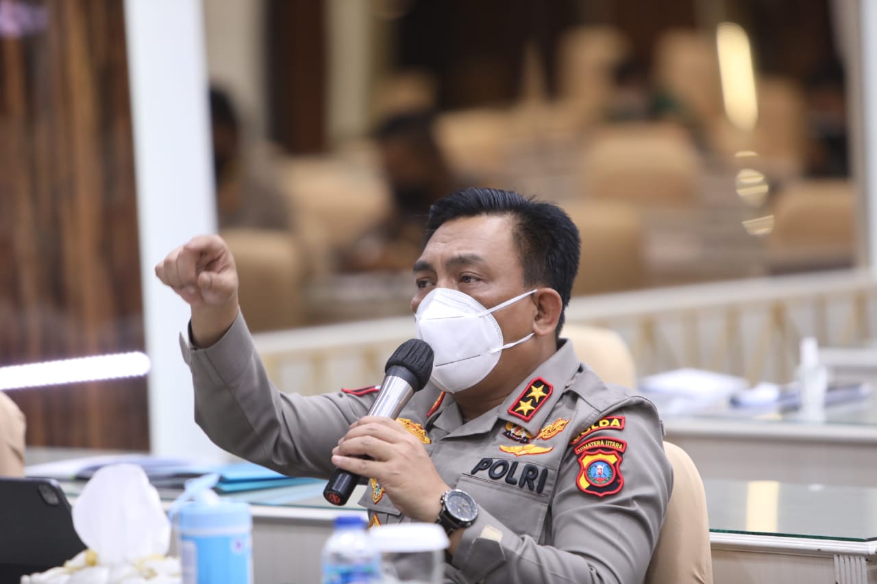 Kapolda Sumut Perintahkan Kapolres Jajaran Meningkatkan Pelaksanaan Operasi Yustisi 5M dan 3T