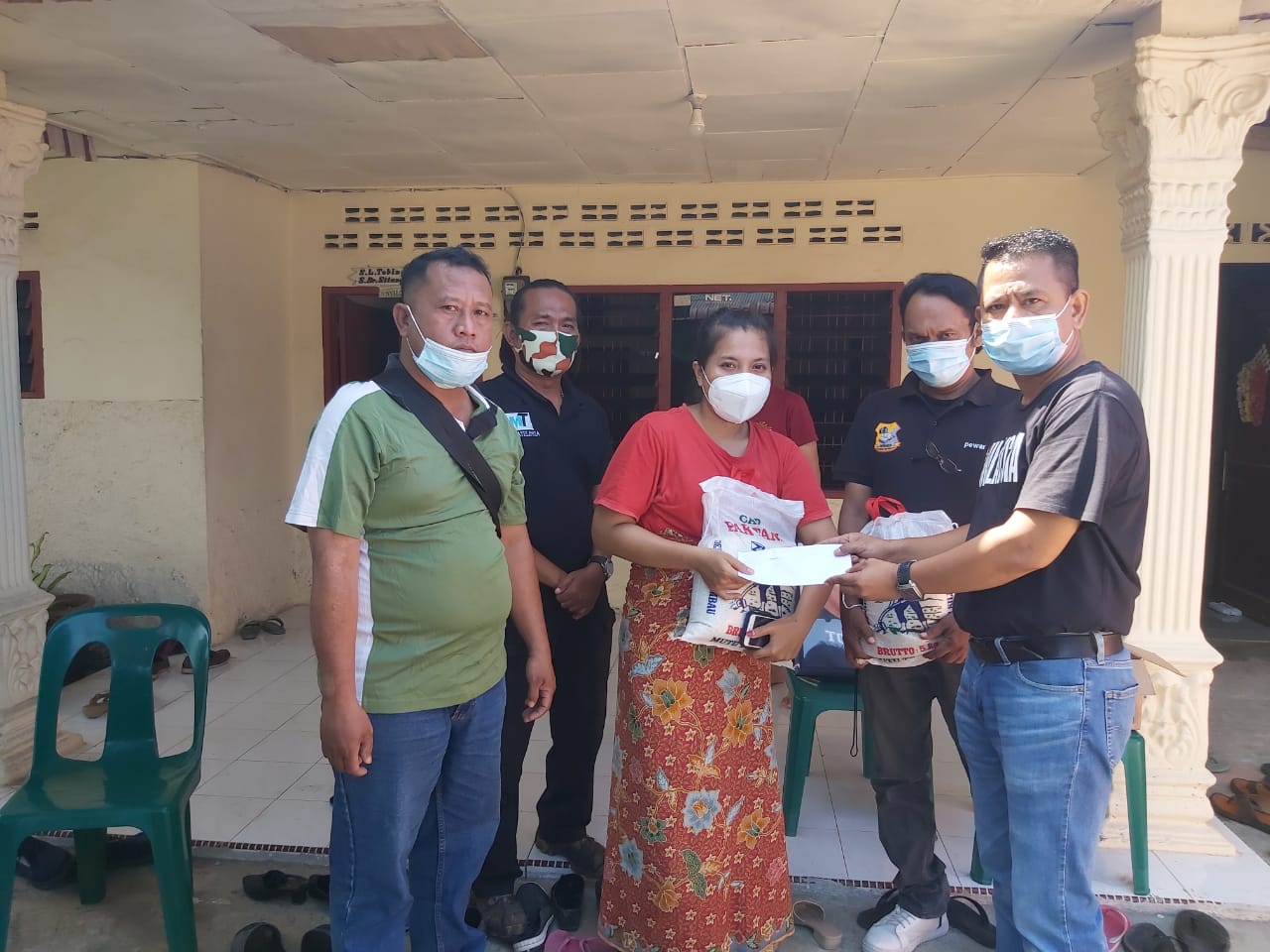 Wartawan TVRI Meninggal Dunia Ketua Pewarta Berikan Santunan dan Sembako