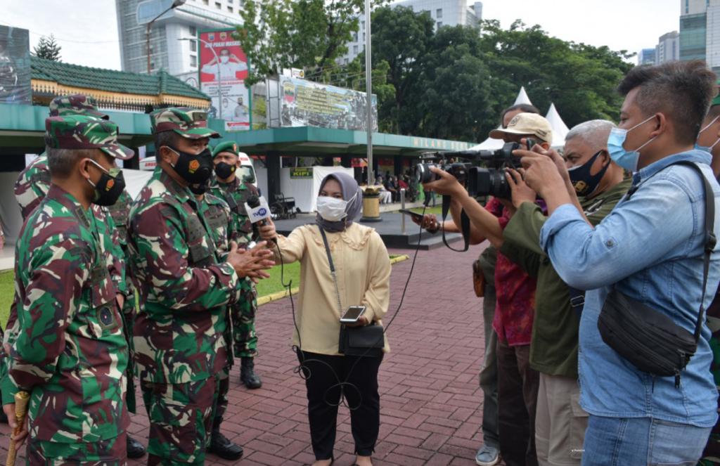 Kasdam I/BB; Ajak Mereka Yang Belum Divaksin Untuk Segera Vaksin
