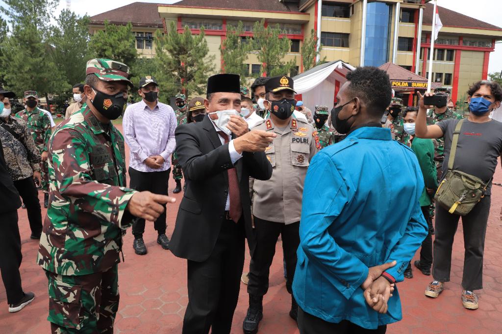 Kasdam I/BB Apresiasi Antusias Nakes dan Masyarakat Sukseskan Vaksinasi Covid-19