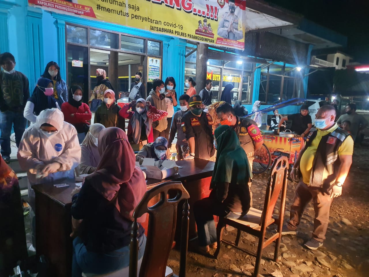 SH Isolasi Mandiri, Penumpang Jalani Rapit Test