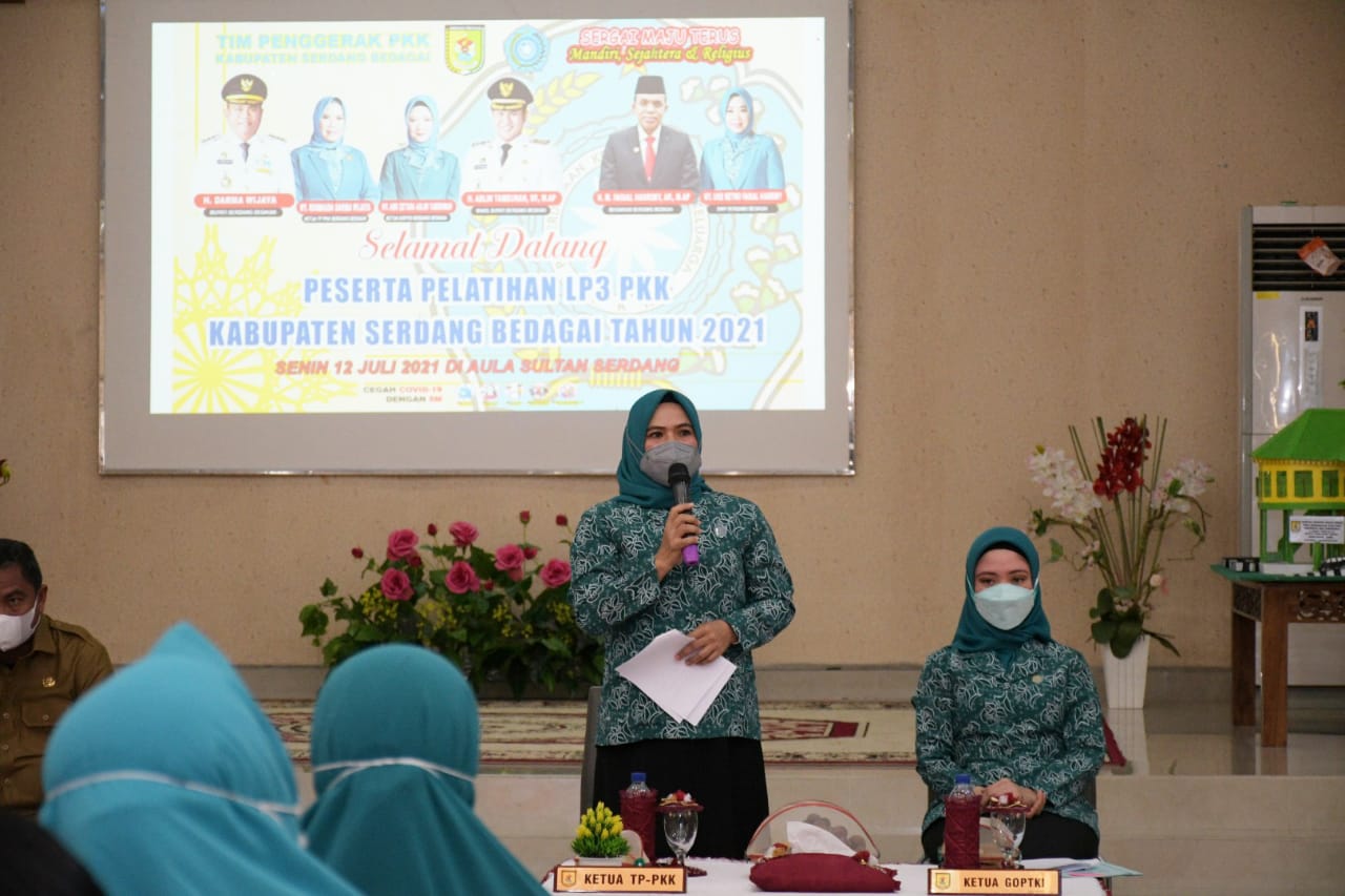 Buka LP3PKK, Darma Wijaya : PKK Harus Lebih Unggul