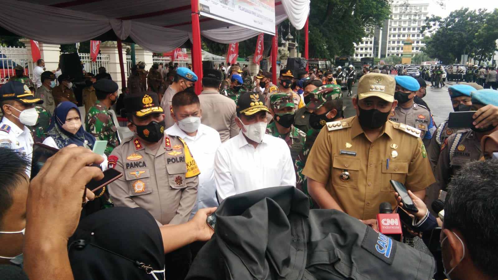 Polrestabes Medan Gelar Apel Operasi Kontijensi 