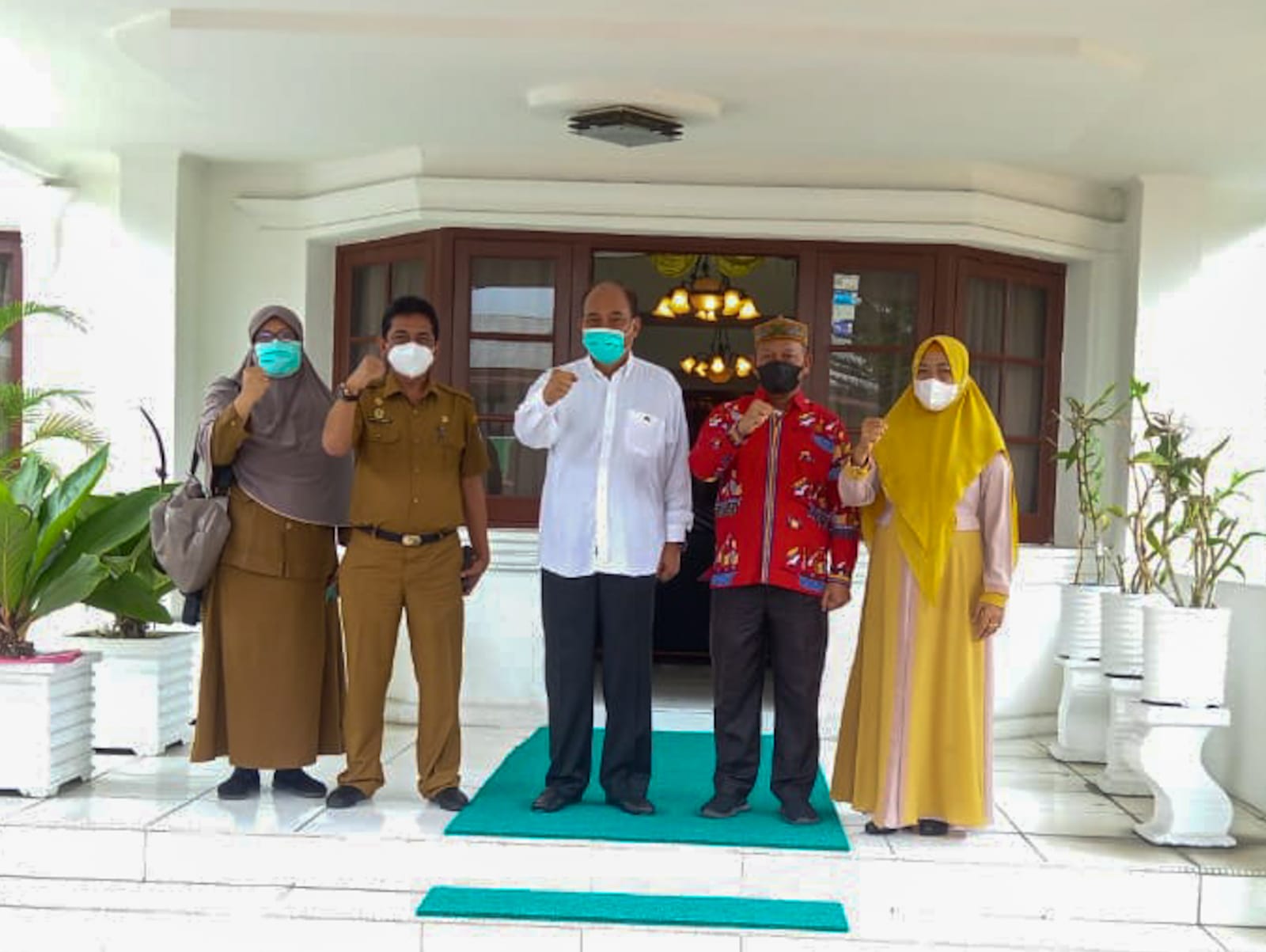 WALI KOTA TEBING TINGGI TERIMA KUNJUNGAN KERJA PLT. WALI KOTA TANJUNGBALAI