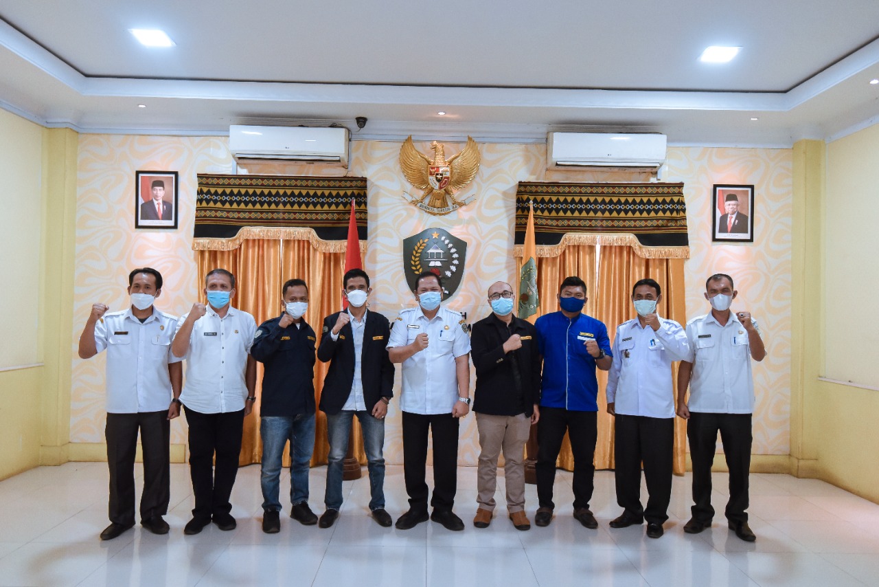 Walikota PSP Terima Audiensi Karang Taruna, Irsan Efendi Nasution : Jalin Komunikasi Dengan Pemerintah