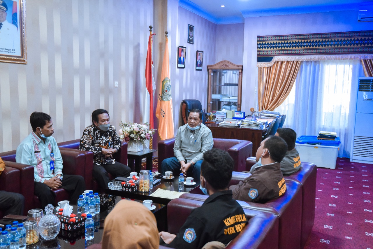 ACT Temui Walikota PSP, Irsan Nasution : Siap Memberikan Support