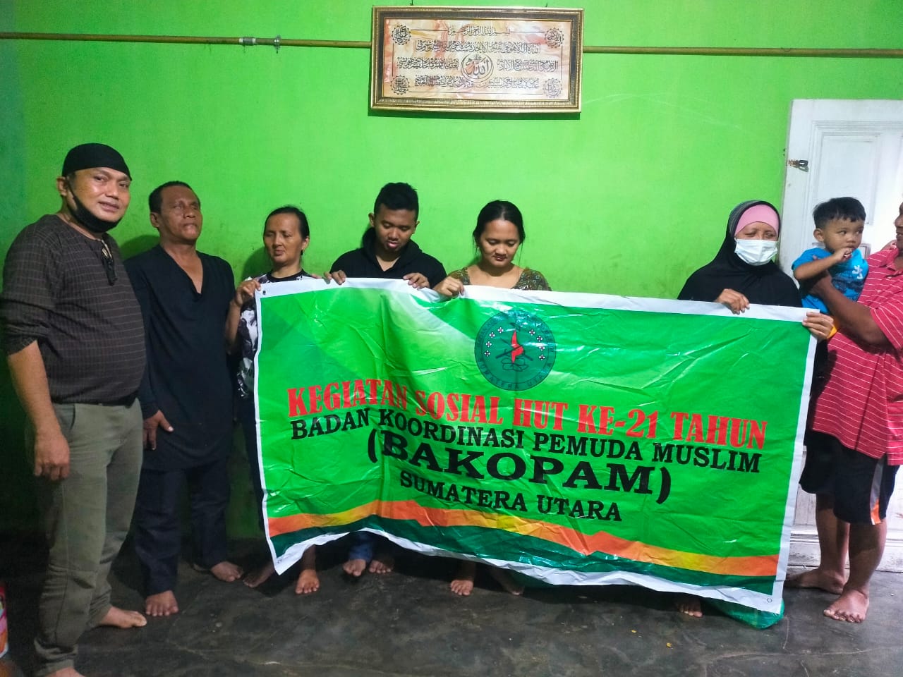 Bakopam Salurkan Bantuan Tahap III Untuk Tuna Netra di Medan