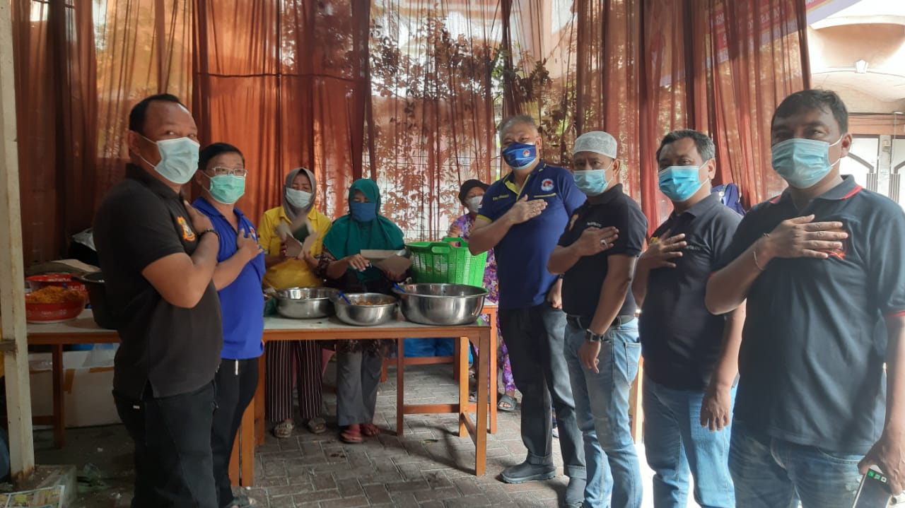 Ketua Pewarta Apresiasi Pembukaan Dapur Umum Peduli Dampak Covid-19