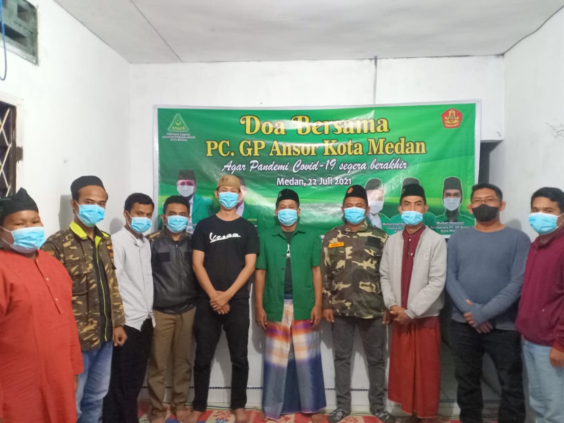 GP Ansor Gelar Sholawat Dan Doa Bersama Agar Pandemi Covid-19 Segera Berakhir
