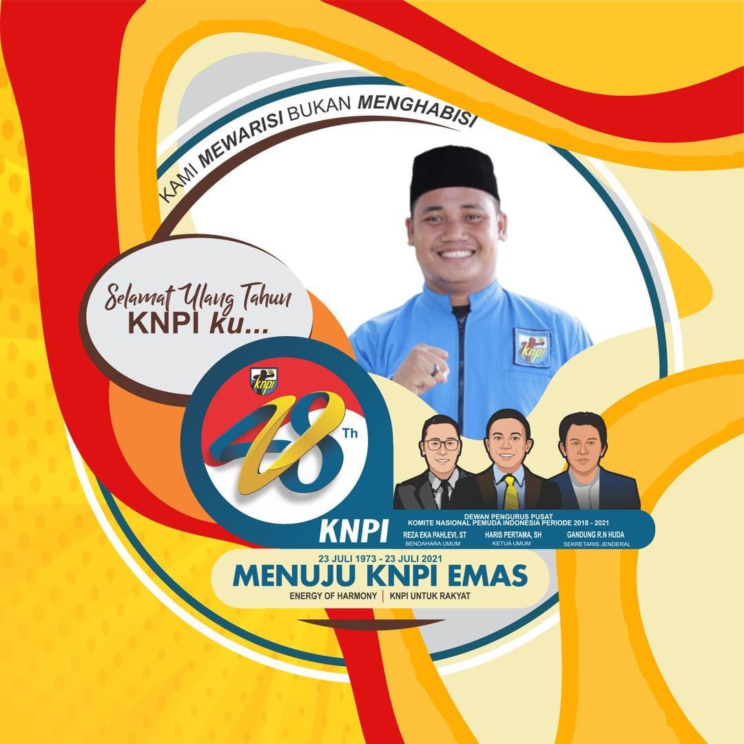 HUT Ke 48 KNPI, Ini kata Ketua KNPI Pantai labu M Ishak