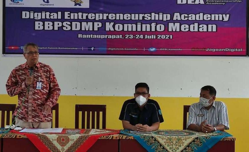 BBPSDM Bersama 2 Diskominfo Bekerjasama Dengan UKM Labuhanbatu Mengadakan Pelatihan DEA