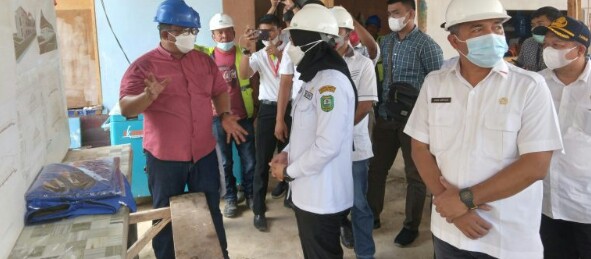 Wabup Madina Attika Nasution : Pasar Baru Panyabungan Harus Selesai Tahun Ini