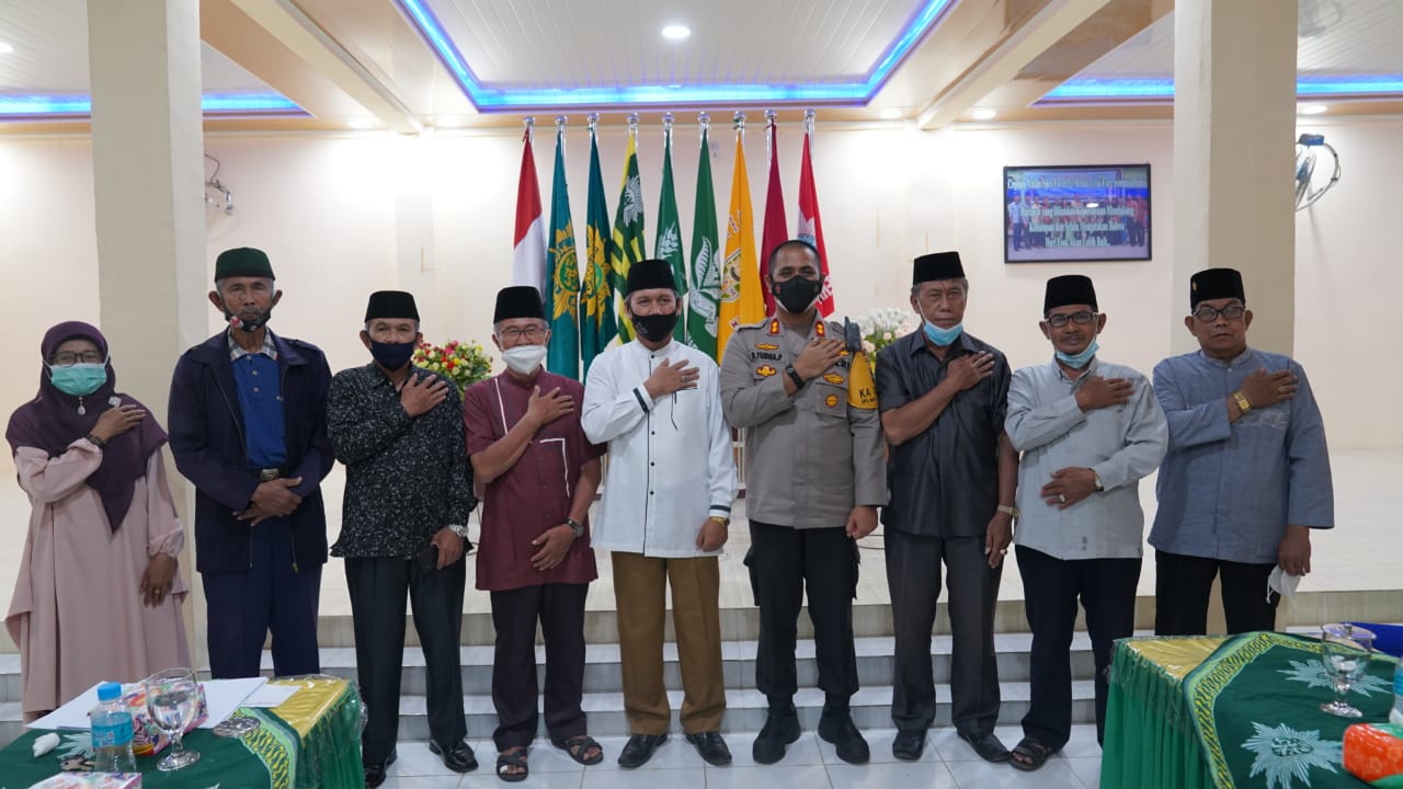 Kapolres Asahan Silaturahmi Keagamaan Sambangi Kantor PD Muhammadiyah kab. Asahan