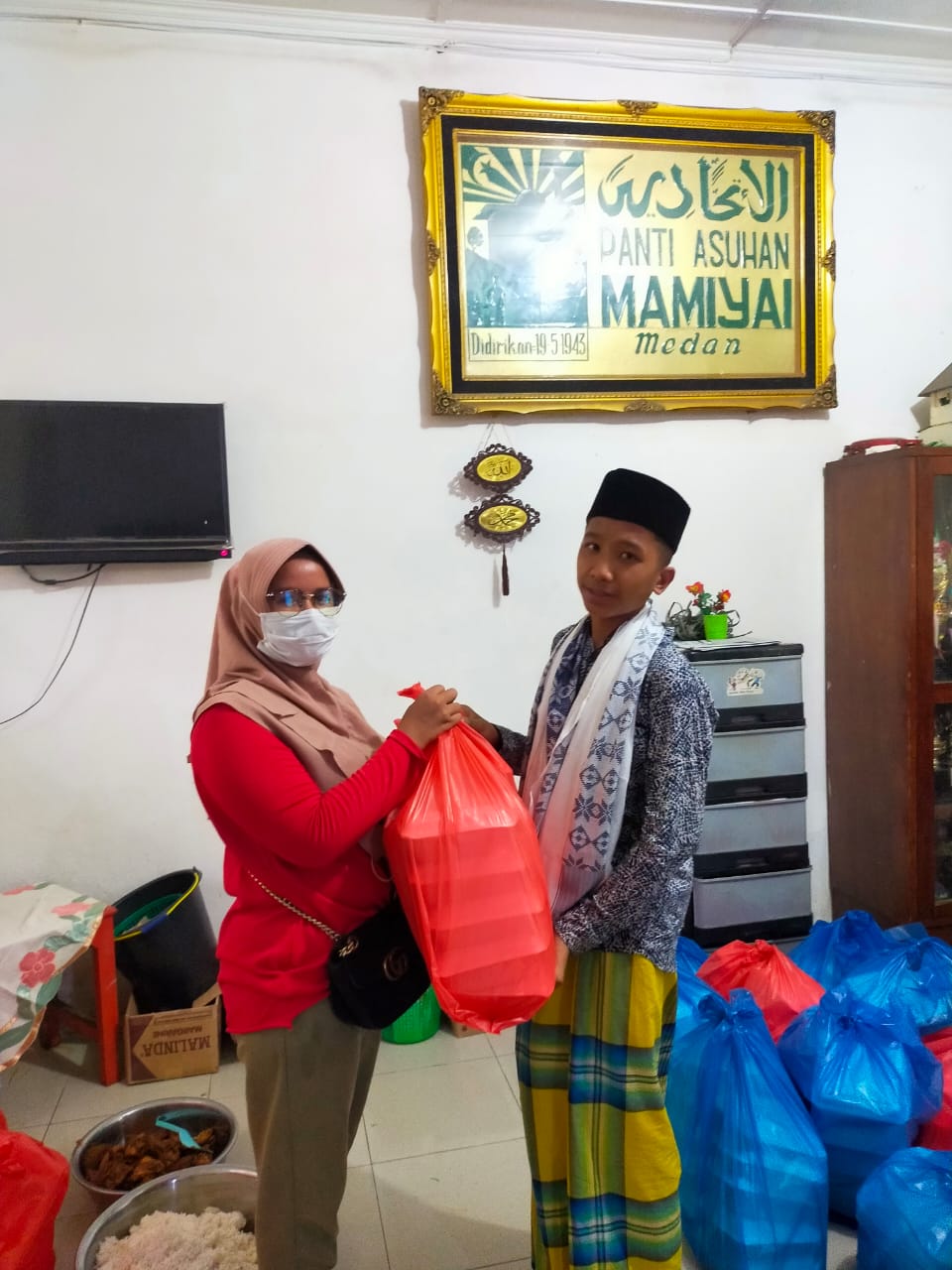 Syukuran HUT ke 21 tahun, Bakopam Baksos ke Panti Asuhan Mamiyai