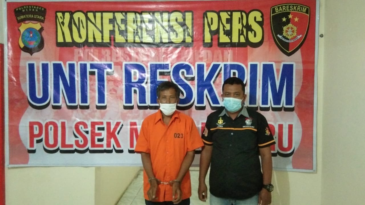 Syafrijal, Parbetor Beralih Profesi Menjadi Sub Agen Judi Togel Diamankan Polsek Medan Baru