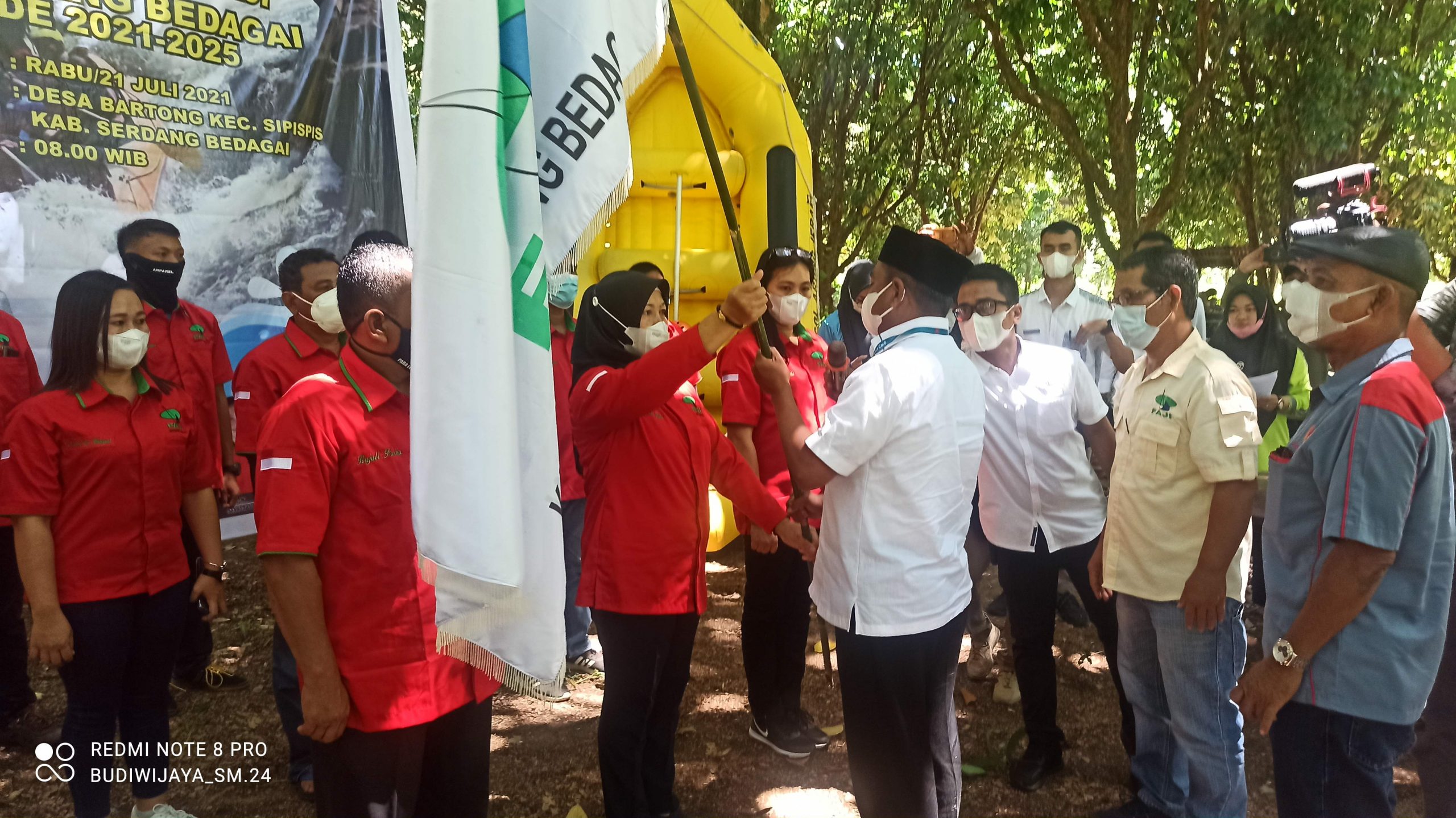 Hadiri Pelantikan FAJI Sergai, Bupati Darma Wijaya: Harus Kompak dan Ada Atlet Baru Bermunculan