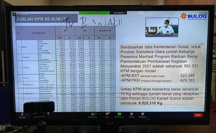 Labura Akan Terima Bantuan Beras PPKM 2021