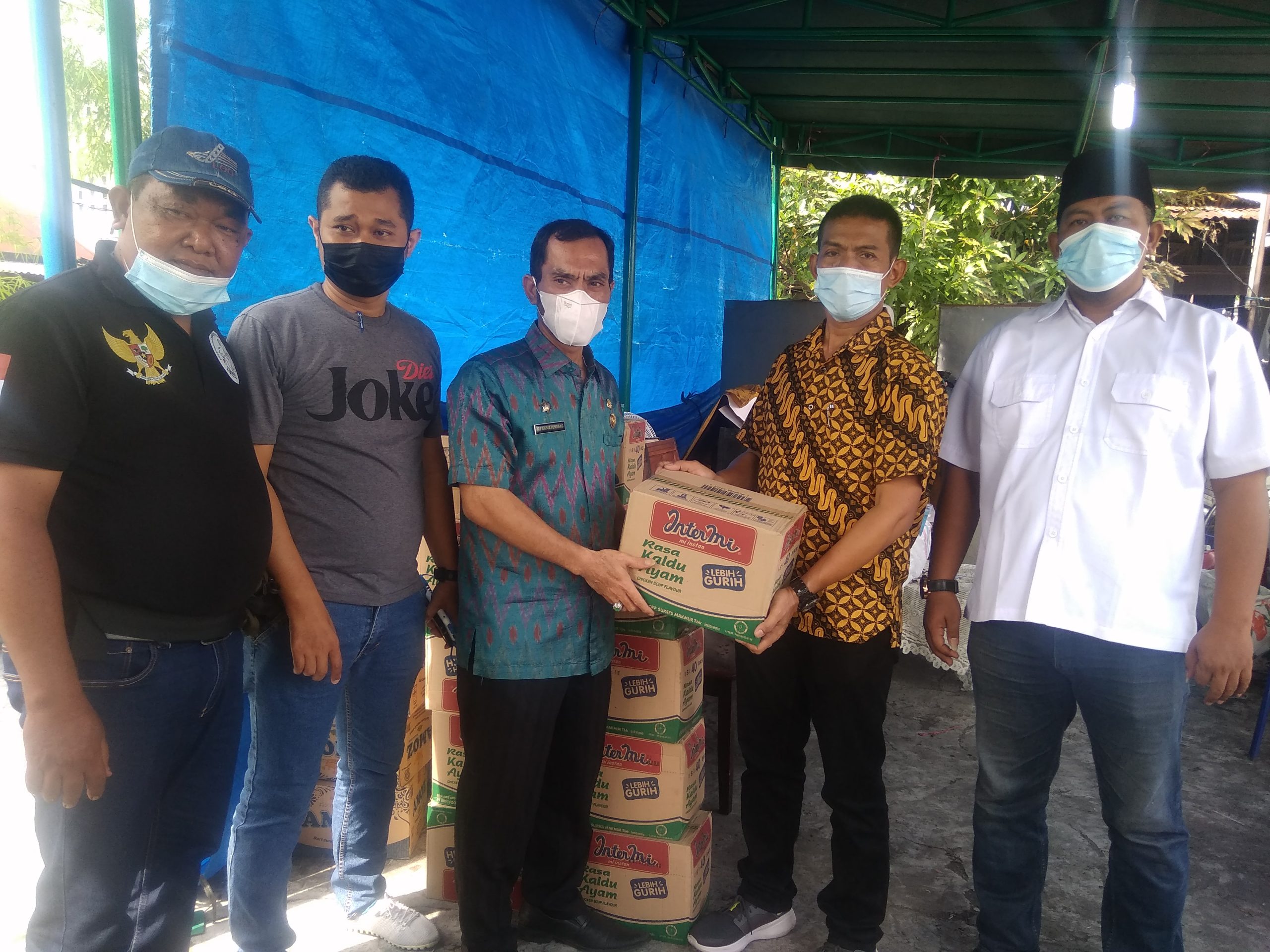 P4B Kolaborasi Dengan Zan Advertising Production  Serahkan Bantuan untuk Korban Kebakaran Jl Adam Malik