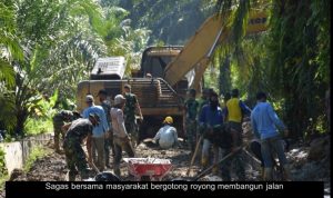 Wajah Baru Desa Mabar Berkah TMMD ke - 111 TA 2021, Hampir Seluruh Sasaran Fisik Program TMMD ke-111 yang Digelar Kodim 0204/DS Selesai Dikerjakan