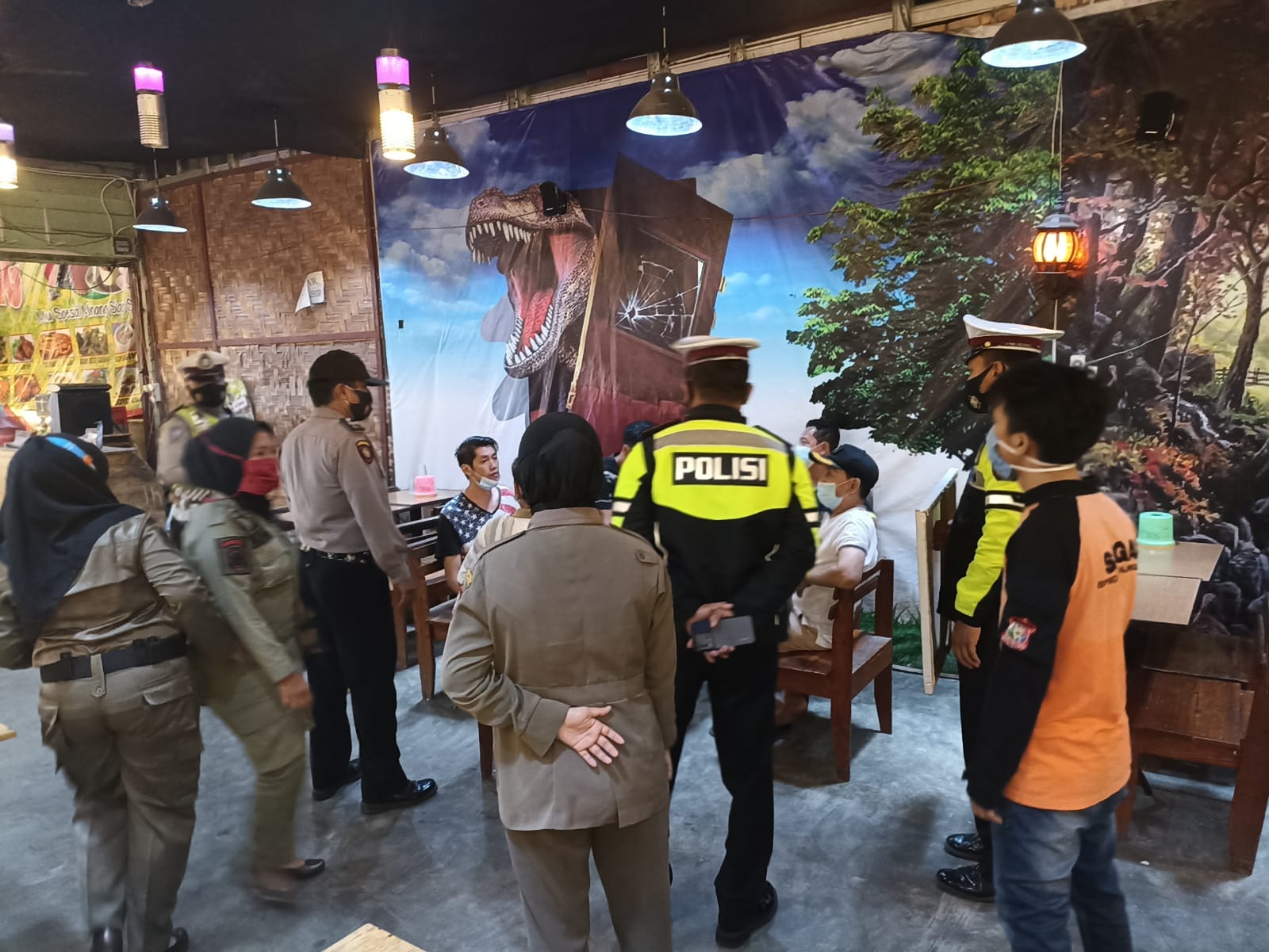 Pemko dan Polres Tanjung Balai Gelar Patroli Gabungan, AKBP Triyadi : Dalam Rangka Pendisiplinan Prokes dan Penyekatan