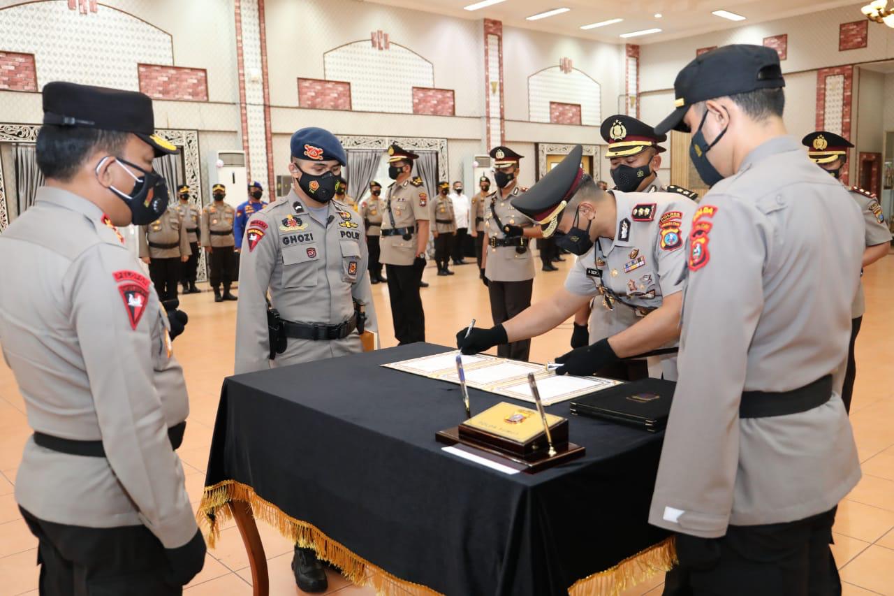 4 Kapolres Jajaran Polda Sumatera Utara di Sertijabkan