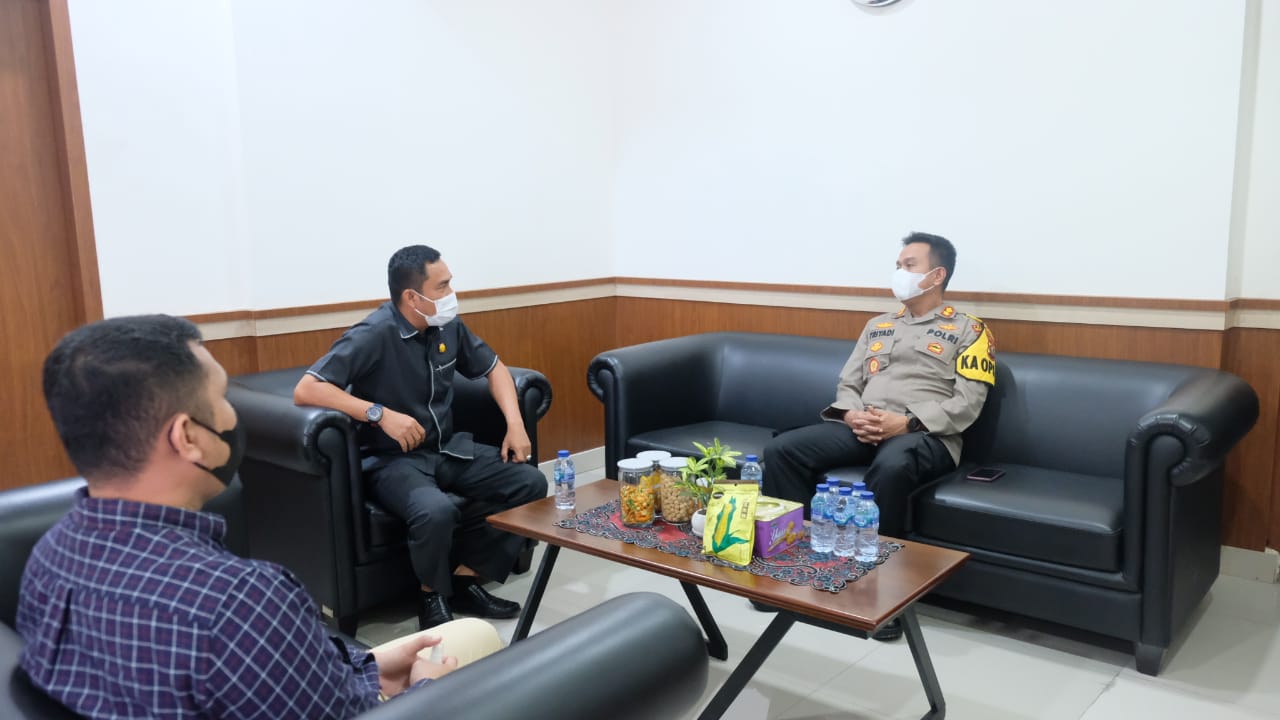 Jalin Silaturrahmi, Kapolres Tanjung Balai Kunjungi Kejari Kota Tanjung Balai