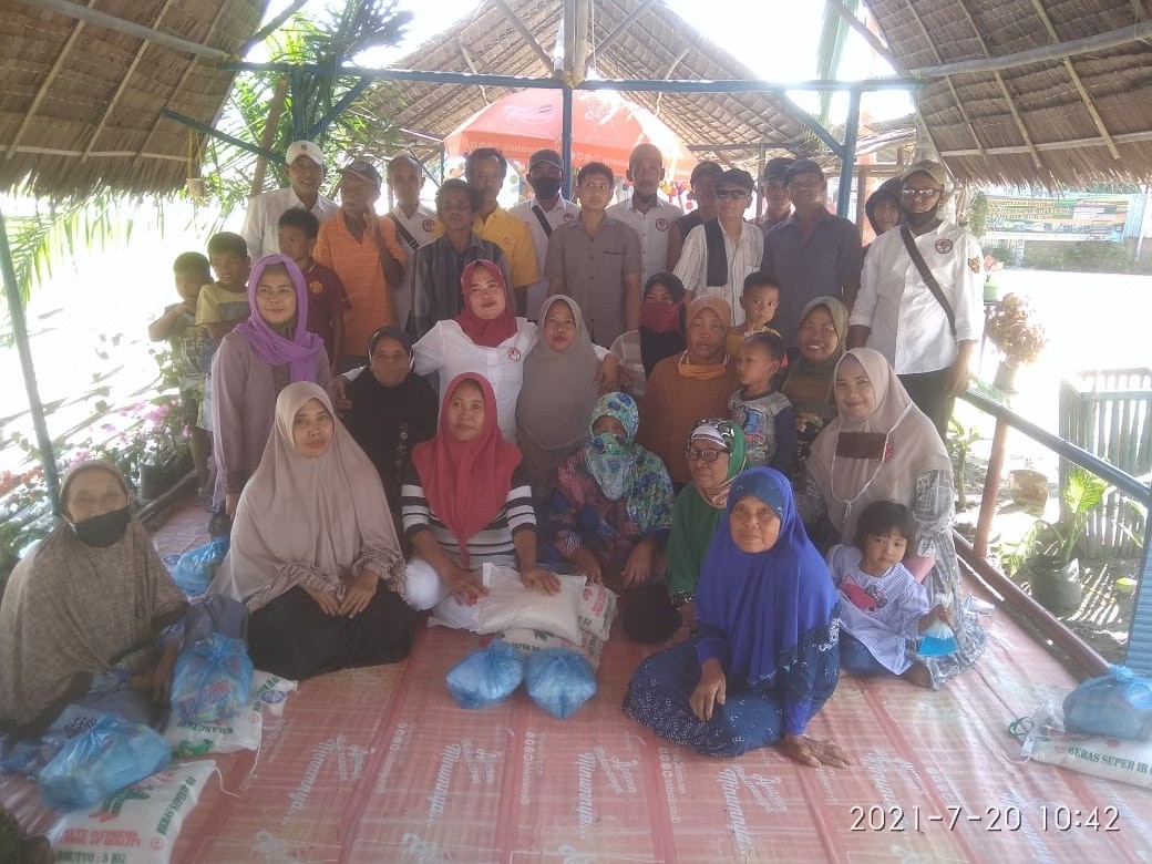 Sedulur jokowi Deliserdang Berbagi Pada Kaum Duafa